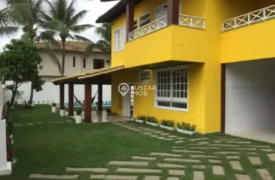 Casa com 6 quartos à venda na rua praia de icaraí, vilas do atlantico, lauro de freitas, 376 m2 por r$ 1.850.000