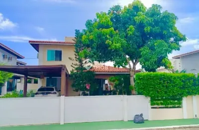 Casa em condomínio fechado com 3 quartos à venda na rua vinícius de moraes, buraquinho, lauro de freitas, 200 m2 por r$ 1.200.000