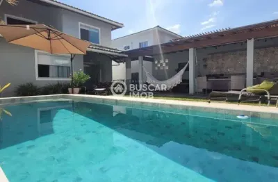 Casa em condomínio fechado com 3 quartos à venda na rua rio das graças, 178, recreio ipitanga, lauro de freitas, 256 m2 por r$ 1.500.000