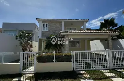 Casa em condomínio fechado com 5 quartos à venda na rua priscila b dutra, buraquinho, lauro de freitas, 200 m2 por r$ 1.590.000