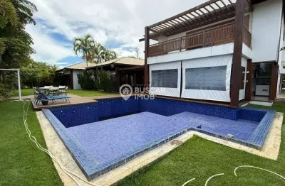 Casa em condomínio fechado com 4 quartos à venda na Rodovia BA-099 - Estrada do Côco, Km 08 Condomínio Busca Vida, Abrantes, Camaçari, 400 m2 por R$ 5.300.000