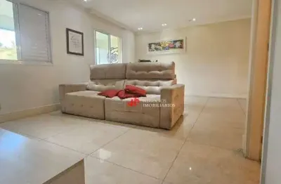 Apartamento com 3 dormitórios para alugar, 105 m² por r$ 6.562,47/mês - jardim tupanci - barueri/sp