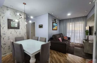 Apartamento com 3 dormitórios para alugar, 73 m² por r$ 4.660,00/mês - jardim tupanci - barueri/sp