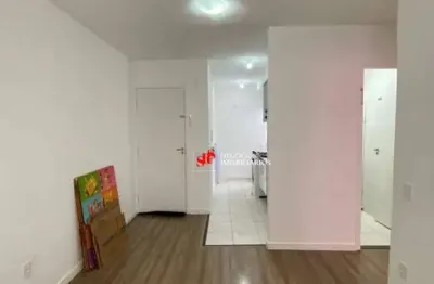 Apartamento com 2 dormitórios para alugar, 50 m² por r$ 1.400/mês - jardim petrópolis - cotia/sp