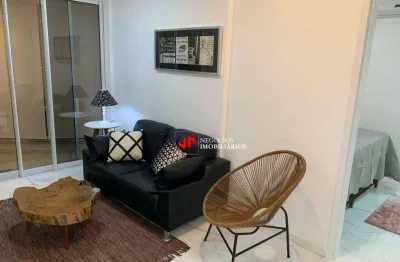 Apartamento com 1 dormitório para alugar, 55 m² por r$ 5.487,50/mês - empresarial 18 do forte - barueri/sp