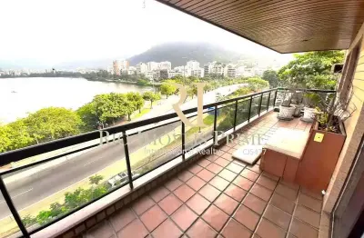 Apartamento com 4 quartos à venda na avenida epitácio pessoa, lagoa, rio de janeiro, 170 m2 por r$ 2.500.000