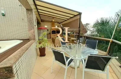 Cobertura com 3 quartos à venda na rua almirante ary rongel, recreio dos bandeirantes, rio de janeiro, 188 m2 por r$ 1.300.000