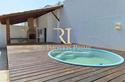 Cobertura com 3 quartos à venda na rua araújo pena, tijuca, rio de janeiro, 172 m2 por r$ 1.270.000