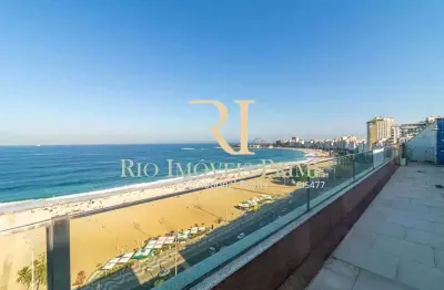 Cobertura com 4 quartos à venda na avenida atlântica, copacabana, rio de janeiro, 425 m2 por r$ 13.175.000