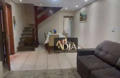 Sobrado com 3 dormitórios à venda, 189 m² por r$ 560.000,00 - vila assis brasil - mauá/sp