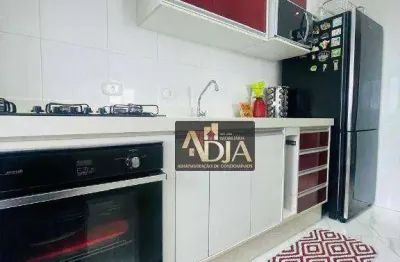 Apartamento com 2 dormitórios à venda, 58 m² por R$ 346.500,00 - Vila Falchi - Mauá/SP