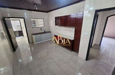 Casa com 2 dormitórios para alugar, 180 m² por R$ 5.000,00/mês - Vila Noêmia - Mauá/SP