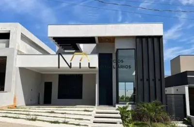 Casa em condomínio para venda em caçapava, condomínio santa mônica, 3 dormitórios, 1 suíte, 2 banheiros, 4 vagas