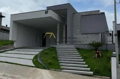 Casa em condomínio para venda em caçapava, condomínio santa mônica, 3 dormitórios, 1 suíte, 3 banheiros, 4 vagas