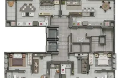 Apartamento com 2 quartos à venda no Centro, Camboriú 