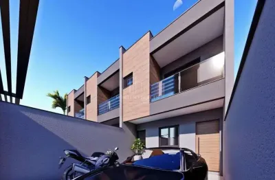 Excelente sobrado em construção no bairro areias, loteamento jardim esmeralda