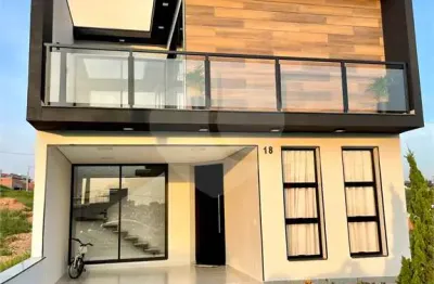 Casa  à venda com 3 quartos, sendo 1 suíte,  no condomínio residencial horto villagio, sorocaba - sp