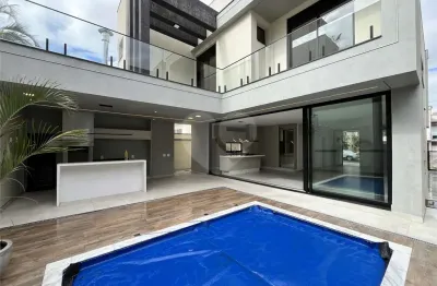 Casa  à venda com 4 quartos, sendo 4 suítes,  no condomínio mont blanc, sorocaba - sp