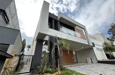 Casa  à venda com 4 quartos, sendo 4 suítes,  no condomínio mont blanc, sorocaba - sp