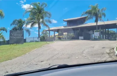 Terreno à venda no condomínio village araçoiaba, araçoiaba da serra - sp