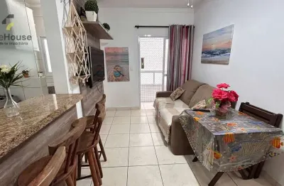 Apartamento com 1 quarto à venda na rua vinte e três de maio, 59, nova mirim, praia grande, 53 m2 por r$ 280.000