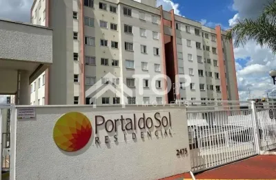 Excelente apartamento de 2 dormitorios no res. portal do sol