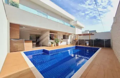 Lindo sobrado no res.  village iii, com3 suites, area gourmet e piscina