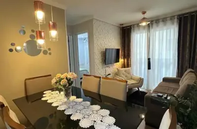 Apartamento com 2 quartos a venda em pinhais, prédio com elevador.