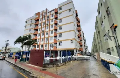 Apartamento com 2 quartos à venda na rua gentil sandin, 380, praia comprida, são josé, 63 m2 por r$ 382.000