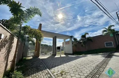 Terreno em condomínio fechado à venda na rua homero de miranda gomes, 1411, fundos, biguaçu, 150 m2 por r$ 170.000
