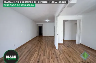 Apartamento com 3 quartos à venda na rua josé licínio lopes, 118, canto, florianópolis, 103 m2 por r$ 580.000