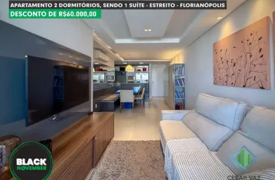 Apartamento com 2 quartos à venda na rua olavo bilac, 116, canto, florianópolis, 82 m2 por r$ 980.000