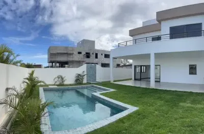 Casa pronta de 4/4 345m² em alphaville 2 paralela salvador