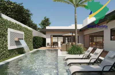 Casa térrea a 1.5km da praia de taperapuan em condomínio fechado