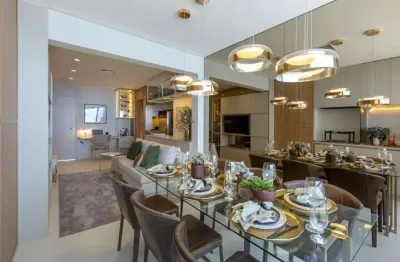 Apartamento 80 metros 2 quartos sendo 2 suítes e infra para churrasqueira a carvão