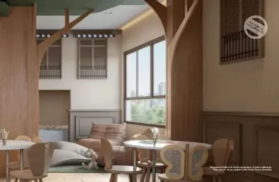 Apartamento de 141 m² com 4 dormitórios ou 3 suítes, hall privativo com 2 vagas de garagem