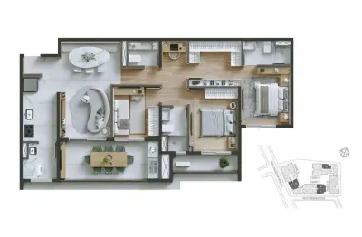 Apartamento na mooca de 95m² | 3 dormitórios | 2 vagas | mooca - sp