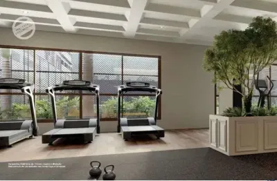 Apartamento de 141 m² com 4 dormitórios ou 3 suítes, hall privativo, varanda gourmet e ambientes pla