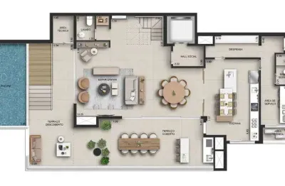 Duplex para venda com 363 metros quadrados com 4 quartos em jardim vila mariana - são paulo - sp