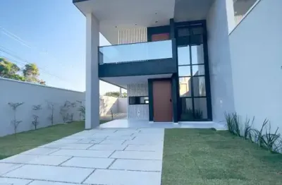 Casa para venda em eusébio, pedras, 4 dormitórios, 4 suítes, 5 banheiros, 3 vagas