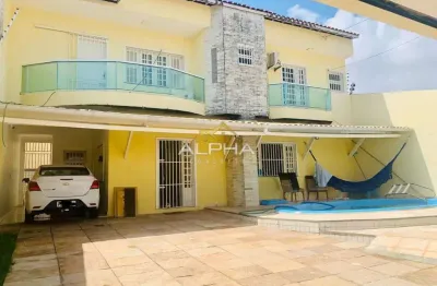 Casa para venda em fortaleza, lagoa sapiranga, 3 dormitórios, 3 suítes, 5 banheiros, 4 vagas