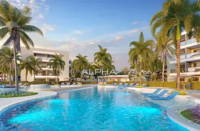 Apartamento para venda em aquiraz, porto das dunas, 3 dormitórios, 2 suítes, 3 banheiros, 2 vagas