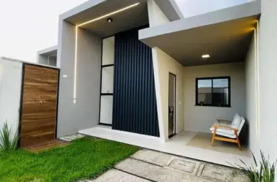 Casa para venda em eusébio, encantada, 3 dormitórios, 2 suítes, 2 banheiros, 2 vagas