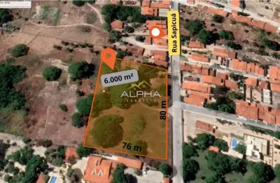 Terreno à venda na Rua Joserisse Hortêncio dos Santos, SN, Lagoa Redonda, Fortaleza