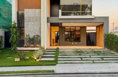 Casa em condomínio para venda em eusébio, cidade alpha, 4 dormitórios, 4 suítes, 5 banheiros, 4 vagas