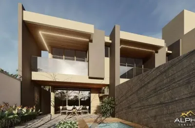 Casa para venda em fortaleza, sapiranga, 4 dormitórios, 4 suítes, 5 banheiros, 2 vagas