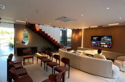 Casa em condomínio para venda em eusébio, cidade alpha, 4 dormitórios, 4 suítes, 5 banheiros, 4 vagas