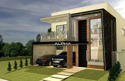 Casa em condomínio fechado à venda na Avenida Atlântica, 2303, Cidade Alpha, Eusébio