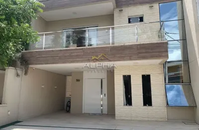 Casa em condomínio para venda em fortaleza, maraponga, 4 dormitórios, 3 suítes, 5 banheiros, 4 vagas