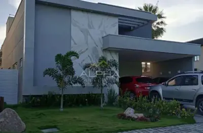 Casa em condomínio para venda em eusébio, urucunema, 3 dormitórios, 3 suítes, 4 banheiros, 4 vagas